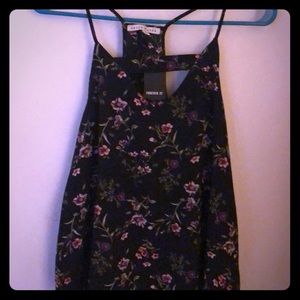 Floral tank top